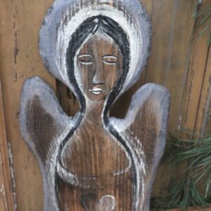 27 - Anioł na desce (Szary)