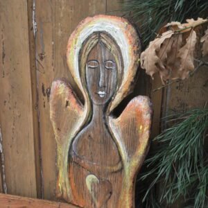 23 - Anioł na desce (Pomarańczowy)