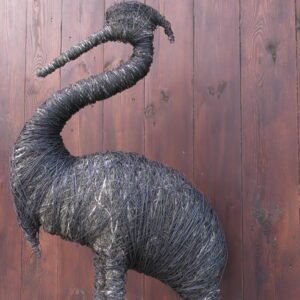 77 Rzeźba ogrodowa (Czapla)