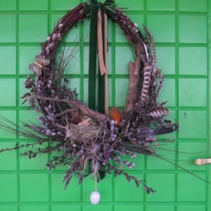 85 Wianek w kształcie jaja.